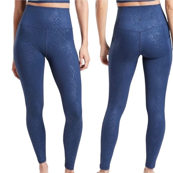 ATHLETA Salutation Stash Pocket II 7/8 Tights - Picture 1 of 8